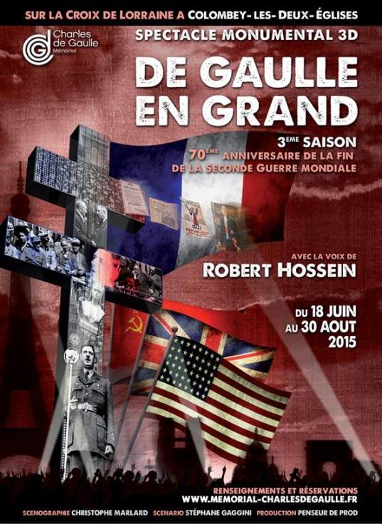 affiche degaulle en grand unadif bocquery
